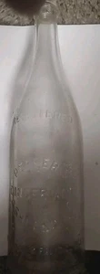 Vintage Pepper's Ginger Ale Ashland PA geprägt 1 Pint und 8 flüssige Unzen - Bild 1 von 4