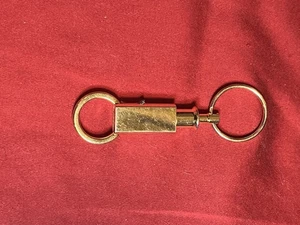Gold Tone Double Two Headed Key Rings - Picture 1 of 5