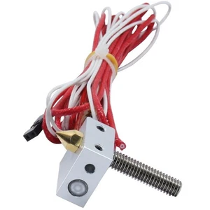 3D Printer MK8 Assembled Extruder Hotend Kit 1.75 to 0.4mm Nozzle Heating Block - Afbeelding 1 van 12