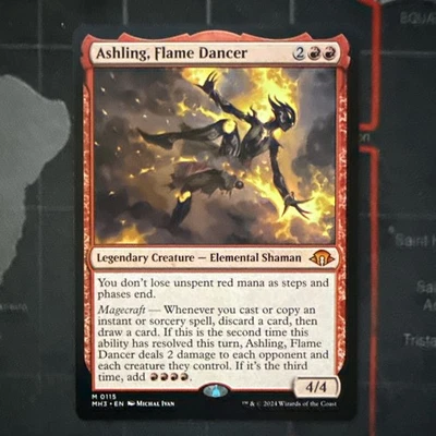 MTG 1x Ashling, Flame Dancer # 115 Modern Horizons 3 Magic the Gathering x1 NM - Image 1 of 2