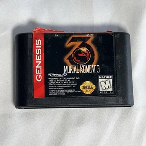 Sega Genesis Mortal Kombat 3 Video Game, TESTED! Good Condition - Picture 1 of 4