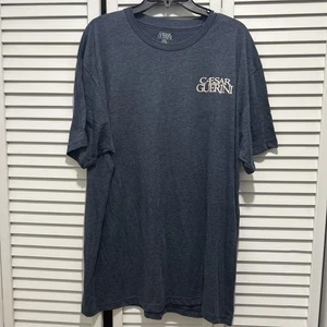 Caesar Guerini T-shirt 2XL Preowned Blue Logo Shirt Pre Shrunk SuperSoft Unisex - Picture 1 of 5