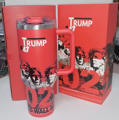 Vaso MAGA Trump #47 edición limitada 2025 inauguración presidencial 40 oz Foto 1 de 4