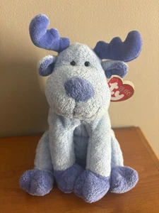 Ty Pluffies - BLOOSE der Elch (10 Zoll) NEU MWMTs weiches Plüschtier Stofftier Spielzeug - Bild 1 von 5