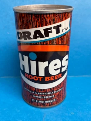 SWEET Vintage Hires Root Beer Country Club Soda Can Springfield Massachusetts - Image 1 of 4