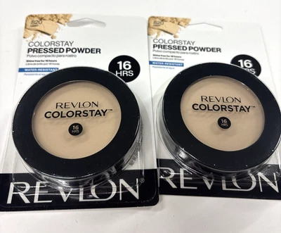 2 Pack (0.3 oz each) Revlon ColorStay Pressed Powder 16 hr 820 Light - Image 1 of 3