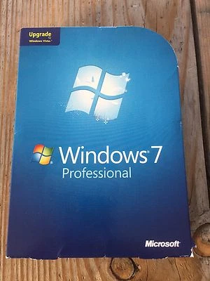Microsoft Windows 7 Professional  Upgrade, Deutsch mit MwSt Rechnung - Bild 1 von 4