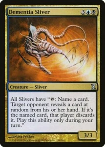 DEMENTIA SLIVER NM Time Spiral mtg Gold - Creature Unc - Picture 1 of 1