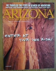 ARIZONA HIGHWAYS NOVEMBER 2019 -FRANK LUKE JR STORY (LUKE AFB)-ROCK CLIMBING - Picture 1 of 2