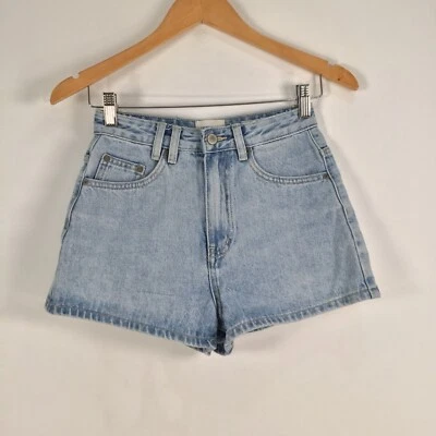 Insight Denim Mujer Pantalones Cortos Talla 24 Aus 6 Azul Mamá Algodón 037397 Foto 1 de 4