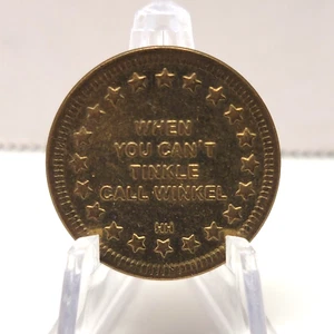 When you Cant Tinkle Call Winkel Urology Doctor Houston Texas Advertising Token - Picture 1 of 4