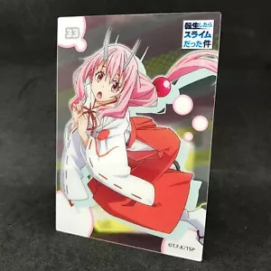 That Time I Got Reincarnated as a Slime SHUNA 33 Japanese Card Anime Manga - Picture 1 of 3