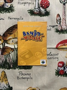 Banjo-Tooie N64 Nintendo 64 nur Anleitung Instruction Booklet Rareware Conker DK64 - Bild 1 von 1