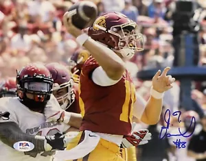 JT J.T Daniels Signed Autographed USC Trojans 8x10 Photo Heisman PSA/DNA - Picture 1 of 2