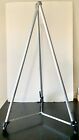 Vintage Silver Aluminum Lightweight Collapsible Telescoping Display Easels