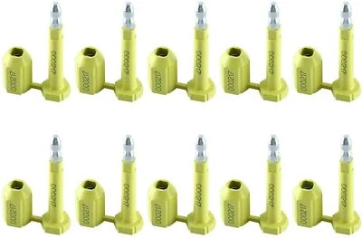 AMARINE MADE 10/20/50/100 PCS Bolt Seal Shipping Seal for Cargo Containers Truck Trailer