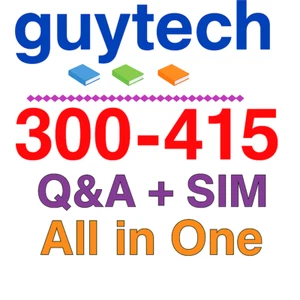 Mise en œuvre de Cisco SD-WAN Solutions 300-415 ENSDWI - Examen Q&R + SIM - Photo 1/1