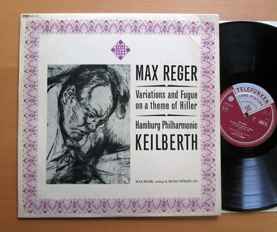 GMA 72 Max Reger Variations & Fugue Hiller Keilberth Telefunken Vinyl NM - Image 1 of 4