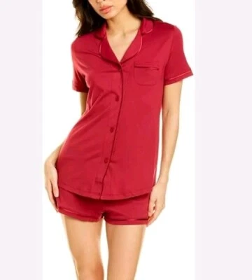 COSABELLA Short Sleeve Top & Boxer Pajama Set SIZE XL - Image 1 of 4