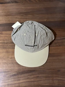 Aime Leon Dore ALD x NB New Balance 991 Nylon Sport Hat Cap Check Plaid SS22 O/S - Picture 1 of 11