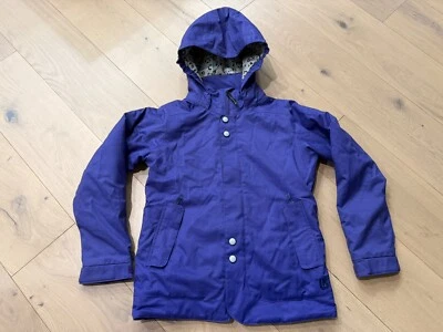 Burton Melody DryRide Ski Snowboard Hooded Snow Jacket  Girls M - Image 1 of 4