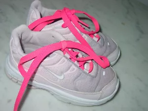 2017 Nike Air Max Plus Tuned Barely Rose Pink/White Toddler Shoes! Size 9C - Picture 1 of 11