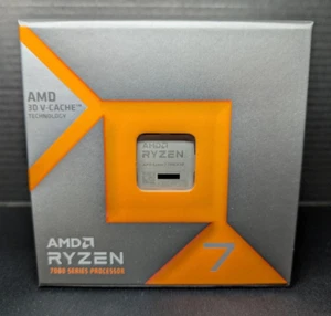 AMD Ryzen 7 7800X3D 8-Core 16-Thread 4.2 GHz Socket AM5 / LGA 1718 Processor CPU - Picture 1 of 7