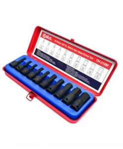 Genius Tools TH-310S 10pc 3/8" Dr SAE Impact Inhex Socket Set Free Post - Picture 1 of 1