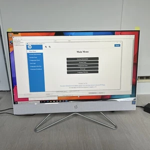 HP 24 24-df0 hp AIO PC Intel Pentium 23.8" FHD 4Gb 256Gb SSD Ex Display - Picture 1 of 5