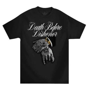 Mafioso Men's Death B4 Dishonor T Shirt (BLK) - Picture 1 of 6