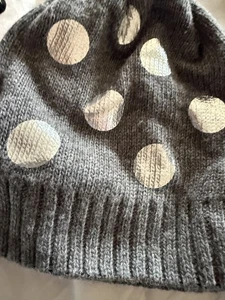 Girls Dark Grey 2 Piece Hat & Scarf Set 6-10 age - Picture 1 of 5