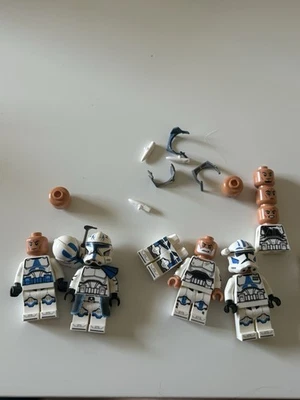 lego star wars minifigures clone Trooper 501st ; Rex, Five , Appo , Crosshair - Photo 1/2