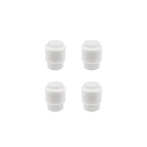 Nuevo 4 piezas Perillas de interruptor de guitarra estilo TL color blanco Tapas de punta Perillas de orificio cruzado - Imagen 1 de 6