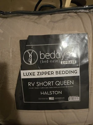 beddys  Halston RV SHORT QUEEN Minky Zipbase - Image 1 of 4