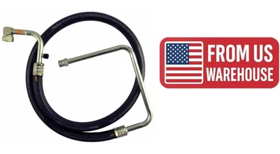 A/C Cab Post to Compressor (Suction) Hose Line, IH 3488 5088 5288 5488 - Image 1 of 3