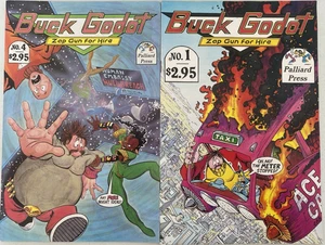 BUCK GODOT. NUMBER'S 1 & 4. (2 ISSUE 1993 LOT). PALLIARD PRESS. - Picture 1 of 11
