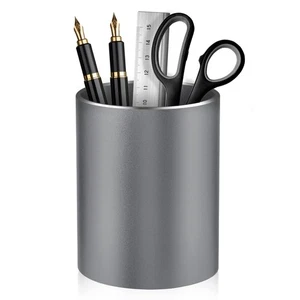 Pen Holder for Desk, Pencil cup Pen Organizer for Desk Metal Pencil Holder Pe... - Foto 1 di 7