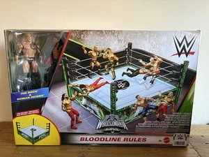 WWE Bloodline Rules Playset The Rock And Roman Reigns Figuren  - Bild 1 von 2