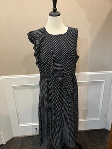 Beautiful BCBG Maxazria Women Faux Wrap Dress XL - Picture 1 of 5