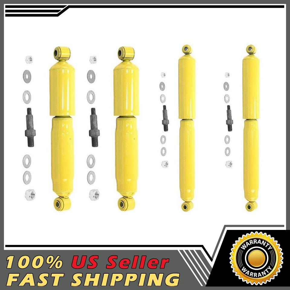 Amortiguadores delanteros y traseros Monroe GasMagnum para camioneta Chevy C10 C20 Suburban 2x2 Foto 1 de 4