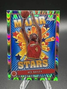 Ace Bailey #SES-AIB 2024 Topps Chrome McDonalds AA Major Stars RayWave - Bild 1 von 2