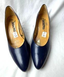 Vintage Socialite Aural III marineblaue Damen-Pumps Größe 10N ~ neu im Karton - Bild 1 von 7