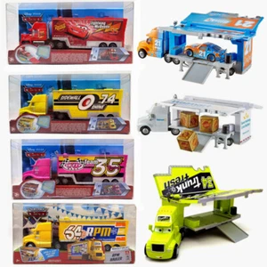 Disney Pixar Cars brand new boxed sidewall door open truck hauler kids gift - Picture 1 of 18