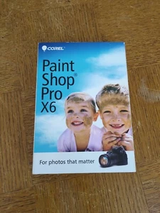 Corel PaintShop Pro X6 PC NEW Rtl Box Photo Editing - Picture 1 of 4