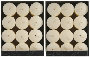 Candle Lite 4520570 12 pack 1.5" x 2" Classic Vanilla Votive Candles - Pack of 2 - Picture 1 of 4