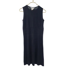Exclusively Misook Black Sleeveless Midi Dress Size XS Closet Staple - Picture 1 of 10