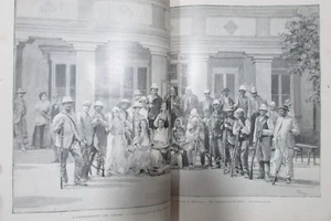 CHINE REFUGIES DE PAO-TING-FOU AU CONSULAT DE TSIEN-TSIN L'ILLUSTRATION 1900 - Picture 1 of 2