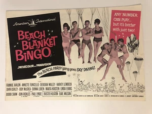 Beach Blanket Bingo Original Movie Pressbook 1965 Annette Funicello - Picture 1 of 9