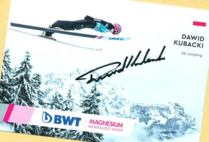 Dawid KUBACKI (2) Autogramm Bild - Print Copy - 18 x 13 + Signierte SKI WM AK - Bild 1 von 1