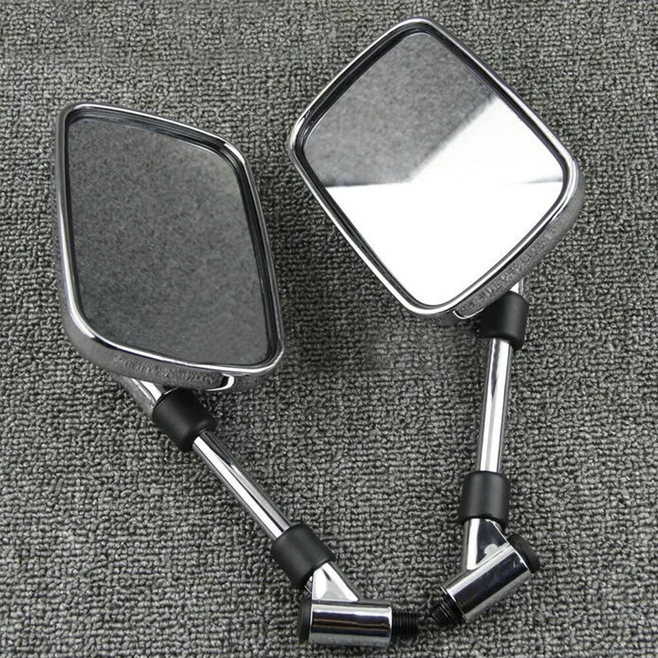 Espejo retrovisor lateral cromado para moto Honda Shadow VLX 600 VT600C VTX1300C Foto 1 de 4